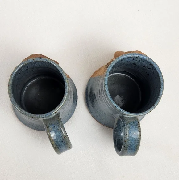 Ugly Face Pottery Mugs Collectable Mugs - Picture 3 of 6